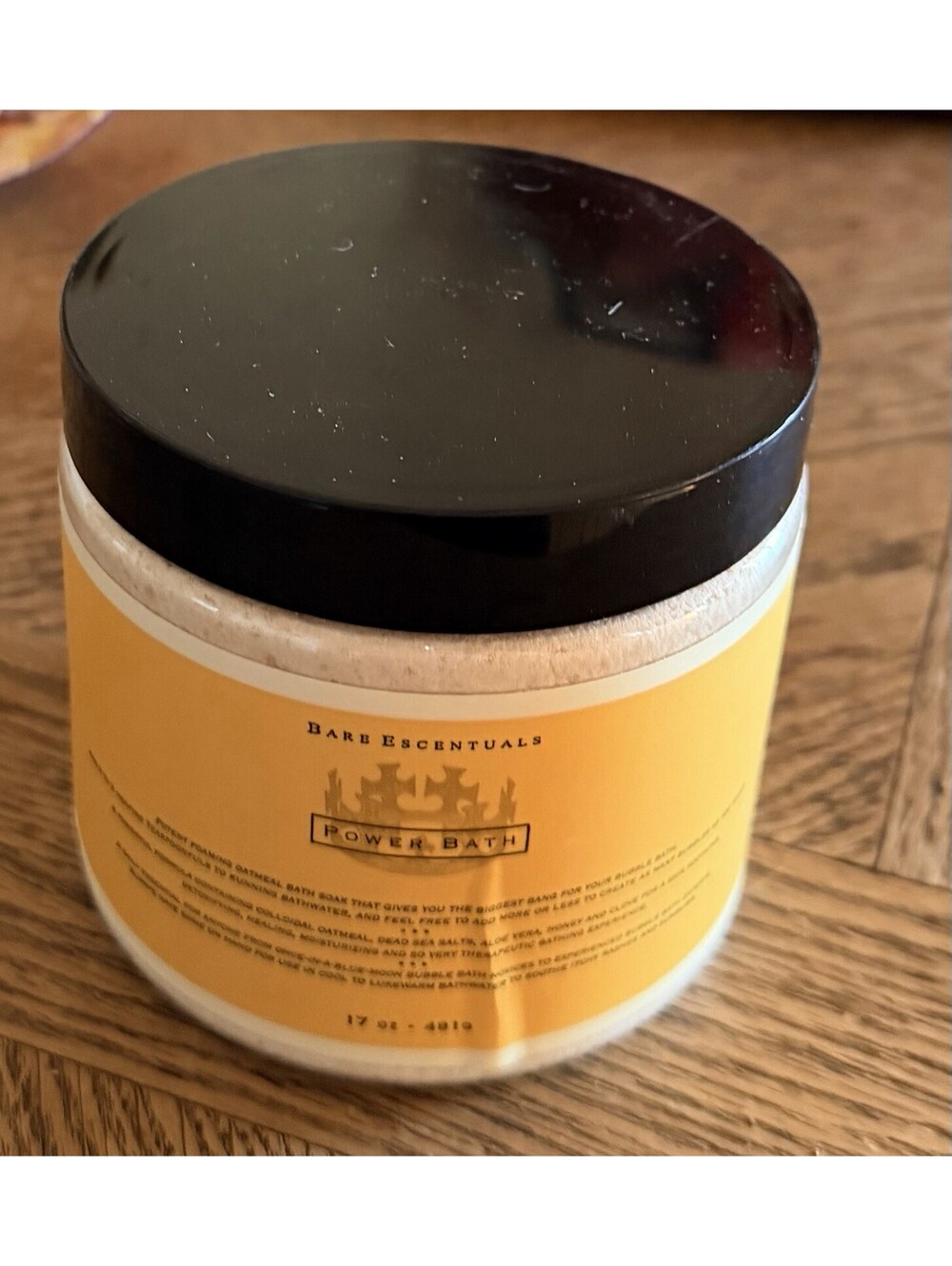 Bare Escentuals Power Bath Foaming Oatmeal Bath Soak 17 Oz